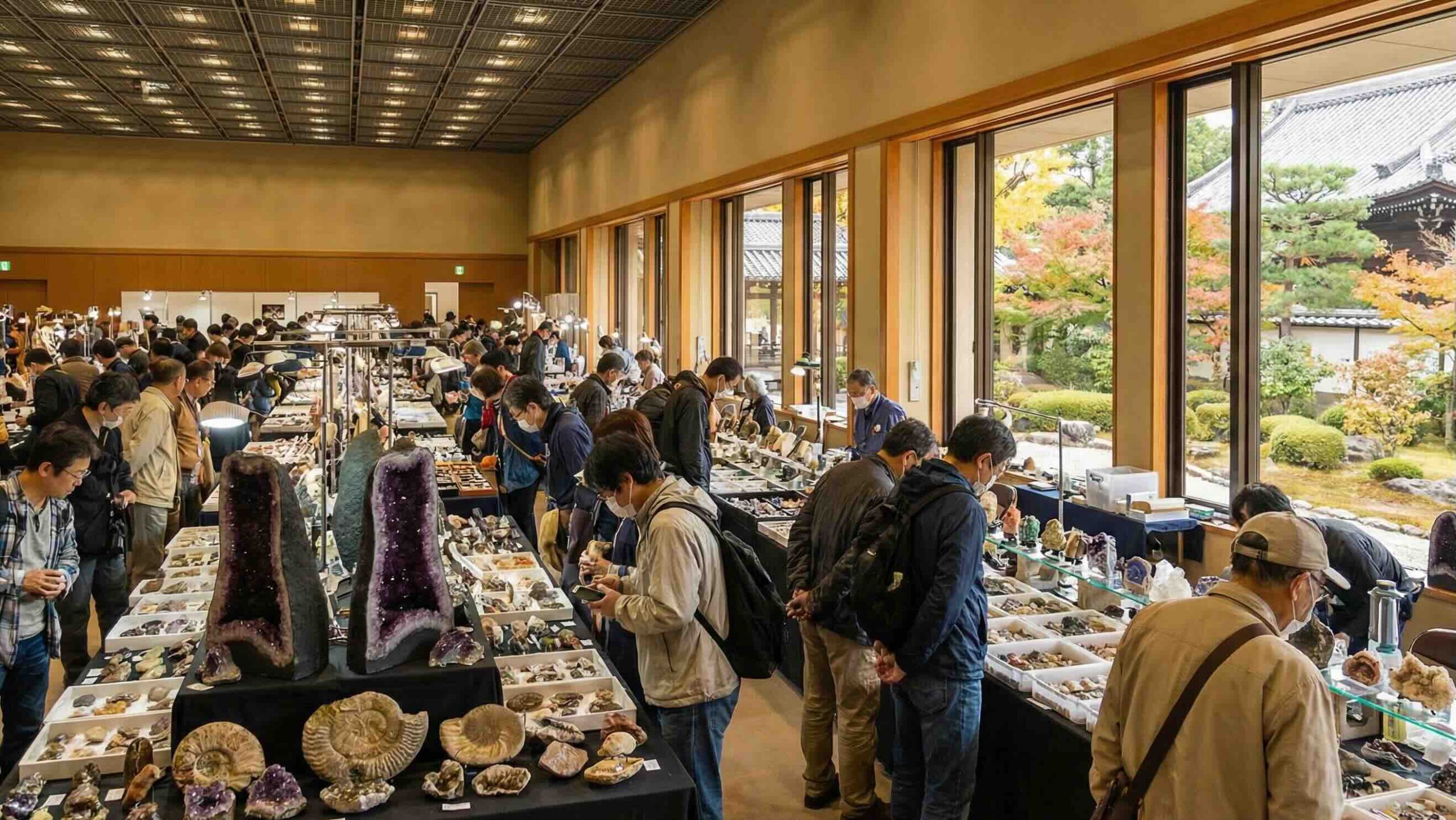 【2026年】京都のミネラルショー開催日程一覧｜国内最大級「京都ショー」最新情報